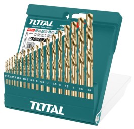 TOTAL HSS TWIST DRILL BITS SET TACSD0195 TOTAL ΣΕΤ ΤΡΥΠΑΝΙΑ HSS 19ΤΕΜ TACSD0195